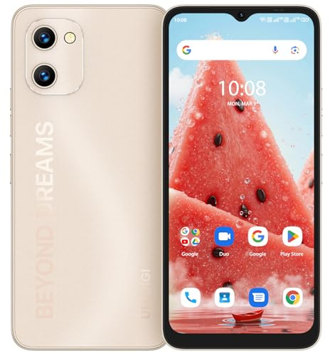 UMIDIGI Cell Phone G1 Dual Sim 4G LTE Global Unlocked Phone, Unisoc T610 up to 1.8GHz, 3+32GB 256G Expandable, 6.52 HD+, 5150mAh, 8MP+5MP+2MP, GPS