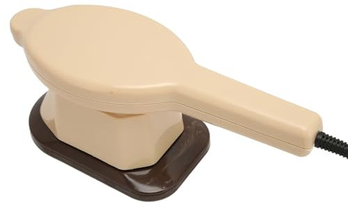 Massaggiatore Elettrico Portatile con 3 Testine Massaggianti a Forma di Riscaldante per il Relax del Massaggio Completo del Corpo (Spina europea 220 V)