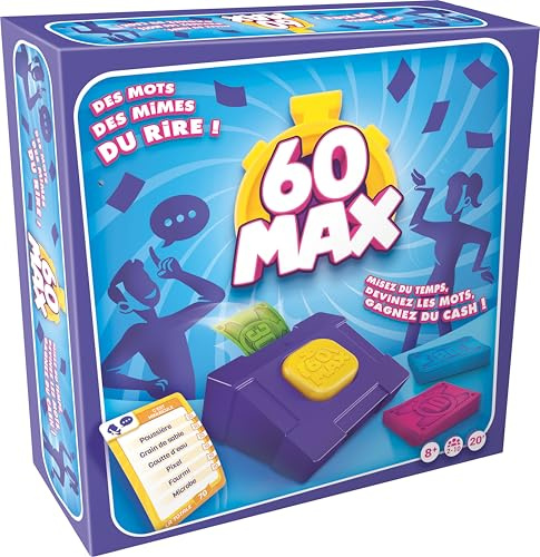 Asmodee – 60 Max – Jeu Coopératif d’Ambiance - 30 Min