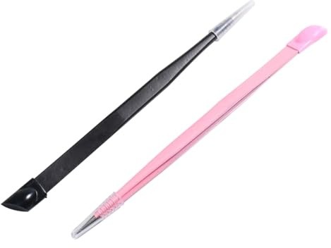 POPETPOP Herramienta Para Uñas Multifuncional 2 Piezas Tamaño Compacto Varilla De Presión Para Pegatinas Herramienta De Bricolaje Para Decoración De Uñas Uso Profesional y Doméstico
