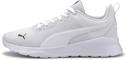 PUMA Unisex Kids Anzarun Lite Jr Scarpe da ginnastica, Puma White Puma White, 37.5 EU