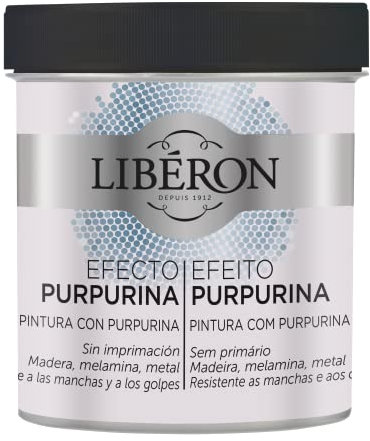 Liberon Pintura de Efecto Purpurina blanco 500ml