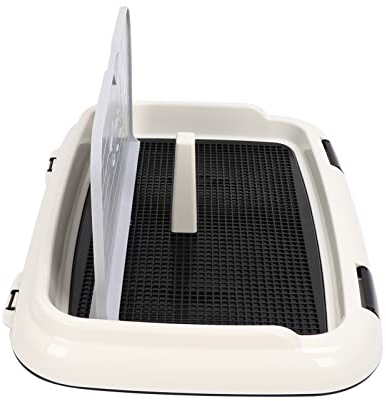 Hundetoilette Hundetoilette Für Kleine Hunde Welpentoilette Hunde Toilette Welpentoilette Für Kleine Hunde,Schwarz Hundetöpfchen Bodenschutz Kunststoff für das Training für Hunde