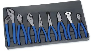 Blue Point BDGPL800, 8PC, Dipped Grips, Pliers Set ,Cutters Set