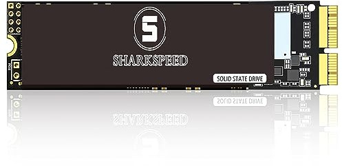 S SHARKSPEED SSD 1TB NVMe Upgrade for MacBook Air A1465 A1466 (2013-2015, 2017), MacBook Pro A1502 A1398 Retina (2013-2015)...M.2 PCIe Gen3.0x4