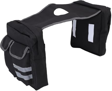 Aramox ATV Tankväska Sadelväska ATV Tank Top Bag Lastpåse med Reflekterande Remsa för UTV, Snöskoter & Motorcykel
