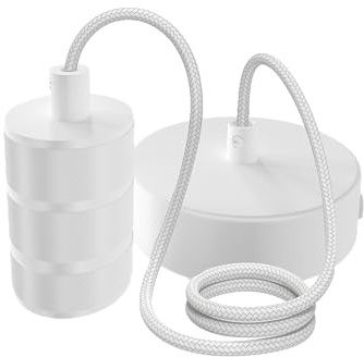 CALEX - Hanging Lamp Retro 1.5M - E27 - White - Excl. Light Source