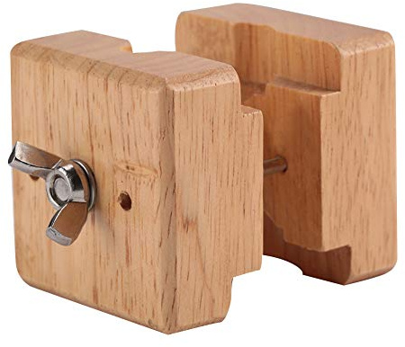 ANKROYU Morsetto per Movimento Dell'orologio, Morsetto per Cassa in Legno, Supporto per Movimento Dell'orologio, Cassa Orologio Legno Blocco Morsetto, Strumento di Riparazione del Movimento
