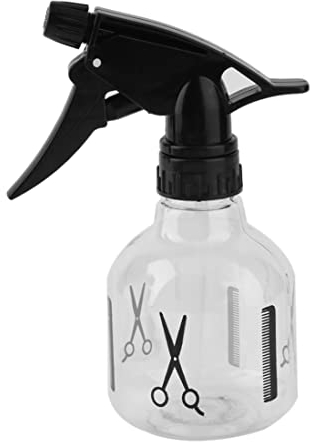 Yililay Salon Hairdressing pulvérisateur, Bouteille de pulvérisateur en Plastique Salon Coiffeur à Eau Bouteille de pulvérisateur de Coiffure Fine Brume Vide 250 ML Bouteille pour Coiffure 1pcs