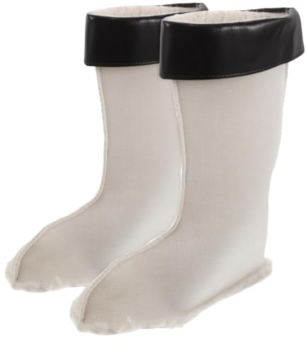 Lot de 2 thermiques pour bottes de pluie - Semelles intérieures isolantes pour chaussures d'hiver et en caoutchouc - Doublure polaire épaisse Protection IntéRieure ConfortHommes Femmes - Tailles 42-44