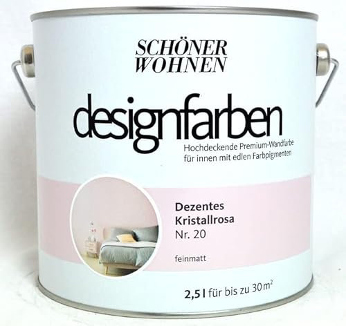 Designfarbe Dezentes Kristallrosa Nr. 20 2,5 l