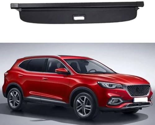 ZXHHXEB Voiture Tablette de Coffre Arrière Rétractable de pour MG HS EHS 2019-2024 AS23, Housse Colis Cargo Coque Cache-Bagages Couverture De Cargaison De Coffre
