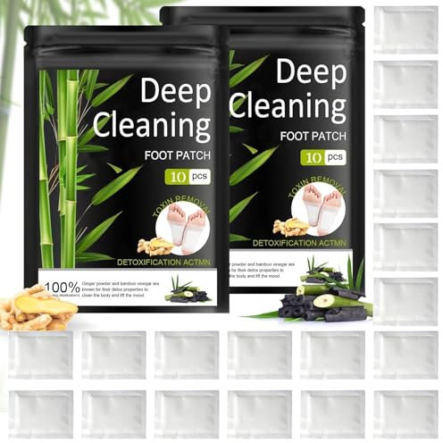 Omagie Detox Foot Patches,Foot Care Foot Detox Pads To Remove Toxins Foot Patches Detox Foot Pads Natural Cleansing Foot Pads Deep Cleansing For Stress Relief,To Help Cleanse Body