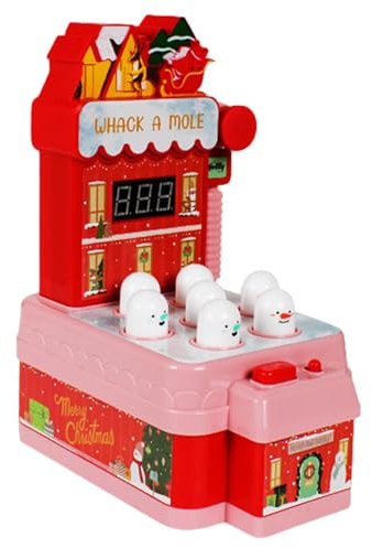 shjxi Electronic Arcade Game,Sound and Light Pounding Arcade Game Machine | Pounding Hammer Game for Easter, Children's Day, Birthday, and Christmas