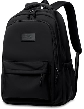 Aucuu School Backpack, College Rucksack, Travel School Bags 15.6in Laptop Backpack, Lightweight School Bag, Waterproof Casual Travel Daypack, College High Middle School Backpack for Girls Boys