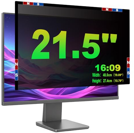 ruord Magnético Protector de Privacidad Monitor 21.5 Pulgadas 16:9