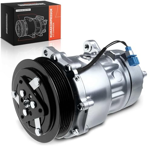 Frankberg Compresor de aire acondicionado con embrague 7D0820805K | Compatible con: LT 28-46 II Furgoneta 2DA 2DD 2DH , T.r.a.n.s.p.o.r.t.e.r IV Furgoneta 70A 70H 7DA 7DH
