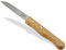 Schälmesser Gemüsemesser aus Solingen Universal Messer Made in Germany Allzweckmesser mit Holzgriff Buche Obstmesser mit Scharfer Rostfreier Messerklinge für Obst und Gemüse