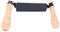 Fewb Straight Draw Knife, 8'' 10'' Draw Shave Knife Woodworking Debarking Hand Tool, Ergonomic Wooden Handle Drawknife Wood Carving Tools for Log Wood Fence Post(10in)