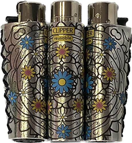 1 Mechero Clipper Encendedor Margarita con Funda