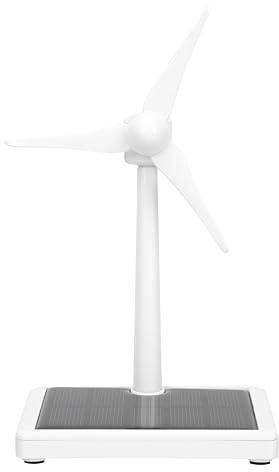Yardwe Turbina Eolica Solare Fai Da Te Giocattolo Scientifico Per Ragazzo Ragazza Ragazza Di Mulino a Vento Alimentato Energia Solare Esperimento Fisico Né Batterie