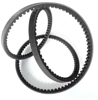 Courroie de Transmission Courroies Trapézoïdales Crantées Section BX 17mm X 11mm Courroie D'entraînement Caoutchouc Triangle Transmission Puissance Courroie(17X1082Li)