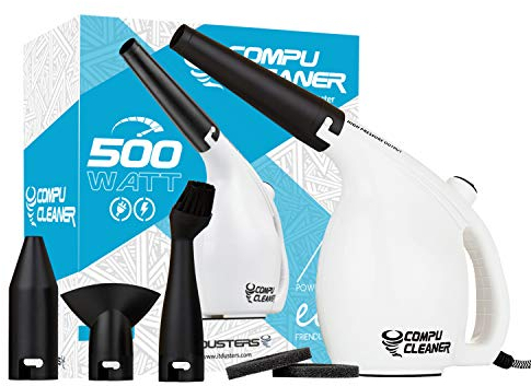 IT Dusters CompuCleaner Original Electric Air Duster Blower for PC, Laptop, Console, Electronics, Home Cleaning, Environmental Alternative to Computer Vacuums and Keyboard Cleaner