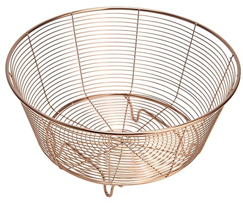 Aladeno Cestino per Frutta Colino in Acciaio Inossidabile Scodella Scodella Rete in Acciaio Inossidabile Colino a Rete Porta Frutta per Cucina Domestica Frutta Bacche Drenaggio