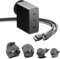 Pluggable 140W USB C Charger, PD3.1 GaN Compact Wall Charger 3 Ports 100W Fast Charging Station for MacBook Pro/Air, Dell, Lenovo, Asus, HP, Acer Laptop Adapter Anker SOLIX Power Station Power Supply