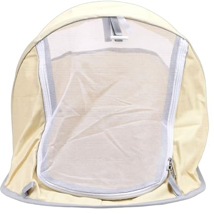 YUKERMARB Hopfällbart Bärbart Katttält, 600D Oxford-tyg, Rymligt Utomhusutrymme för Husdjur, Perfekt för Camping och Resor med en Storlek på 26,77 X 13,78 X 11,81 Tum