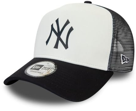 New Era York Yankees Frame Adjustable Trucker cap Team Colour Block White/Blue - One-Size