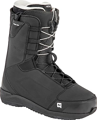 Nitro Herren Anthem TLS All Mountain Freeride Freestyle Schnellschnürsystem Boot Snowboardboot, Schwarz, MP 30.5 // EU 46 // US 12,5