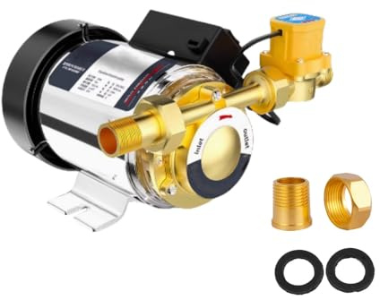 Pompe à eau électronique automatique douche à domicile, Machine à laver Jet d'eau pompe de surpression pour évier domestique et cuisine (260W)