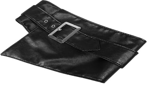 VANZACK Cinturón Ceñidor Ancho Elástico de Piel Sintética para Mujer Cinturón de Corsé Suave y Cómodo Accesorio de Moda para Trabajo Fiestas y Uso Diario