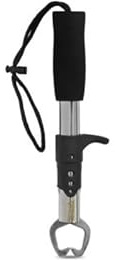 Seika SK Inox Boga Grip – Pinza/Fish Grip in acciaio inox 22 cm, impugnatura ergonomica e cordino di sicurezza – ideale per pesca in acqua salata
