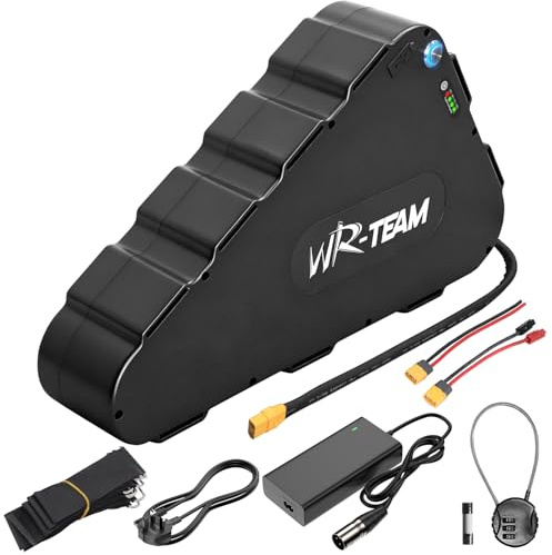 48V 25Ah Ebike battery,Triangle Lithium Battery,Battery Power Screen,Built in Brand cells cells,40A Bms Protection,Fast 3A Chagrer,for 250W 500W 1000W 1500W 2000W Motor Kit