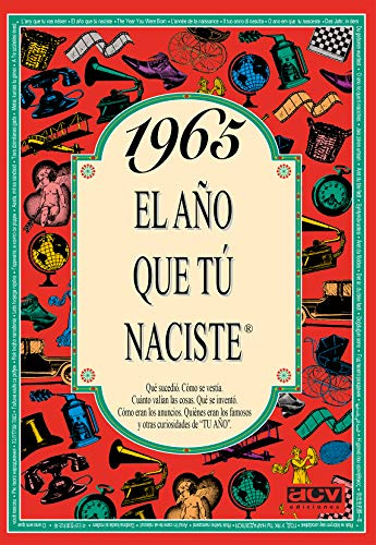 1965 EL AÑO QUE TÚ NACISTE - Regalo de cumpleaños ideal para quienes cumplen 61 años en 2026