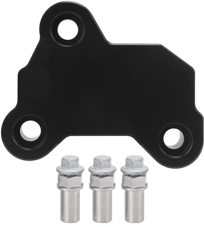 Bloc d'espacement de rehaussement de pédale d'accélérateur, adaptateur de pédale en alliage d'aluminium CNC, installation non destructive avec vis en acier inoxydable 304, adapté