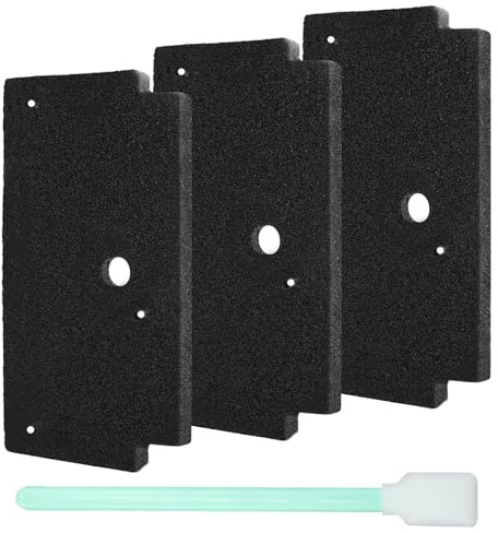 GZRXIOU 3 stycken 12022801 torkfilter torktumlare svampfilter, 292 x 142 x 19 mm basfilter torkare reservdelar ersättning för värmepumpstorkare