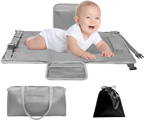 PRITOK Portable Travel Hammock Toddler Airplane Bed, 17.32in×30.31in Durable Nylon Rope Airplane Bed for Toddlers, Lightweight Kids Airplane Seat Extender, Portable Plane Bed for Airplane Travel