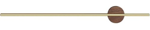 Portasciugamani Portasciugamani Bagno Portasciugamani Estensibile Montaggio A Parete Senza Perforazione Porta Asciugamani da Bagno Ottone Spazzolato Binario da Cucina Minimalista S, Walnut, 50cm