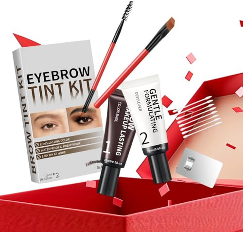 Gel para Cejas | Maquillaje de Larga Duración a Prueba de Sudor,Fijador de Cejas a Prueba de Borrones | para Mujeres, Adultas, Novia, Esposa, Hogar, Baño, Viaje, Dormitorio