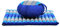 Leewadee Meditationskissen Set Sitzkissen Rund Zafu Yoga Kissen Zabuton Yogakissen Meditationskissen Meditation Zubehör Yoga Sitzkissen Yoga Meditationskissen, Kapok, Blau