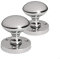 Golden Grace Chrome Mortice Sprung Door Knob Set Pack Pair