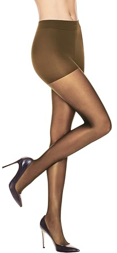 Hanes Leg Boost Women's Support Tights for Cellulite Smoothing and All-Day Wear, Shaper Panty, Sheer Toe, Barely There, Size CD (Pack of 1)