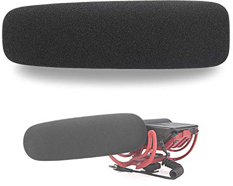 YOUSHARES VideoMic Windscreen Filter - Mic Foam Cover for Rode VideoMic, NTG2, NTG1 and WSVM Microphone