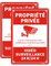 Acuxiaza 2 Pièces Panneau Video Surveillance Aluminium 20x30 cm Panneau Propriété Privée Réfléchissant Métal Panneaux Camera Surveillance Intérieur/Extérieur, Trous Pré-percés
