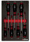 Würth Zebra System Schraubendreher Satz TX 7 Teile in Schaumeinlage 4.4.1 in Carbon Optik 0965905502
