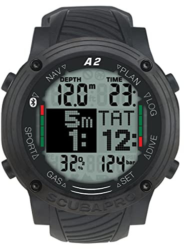 Scubapro Aladin A2 Handgelenk-Tauchcomputer mit Gummiband