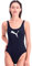 PUMA Damen Swimsuit Badebekleidung, Navy, M EU